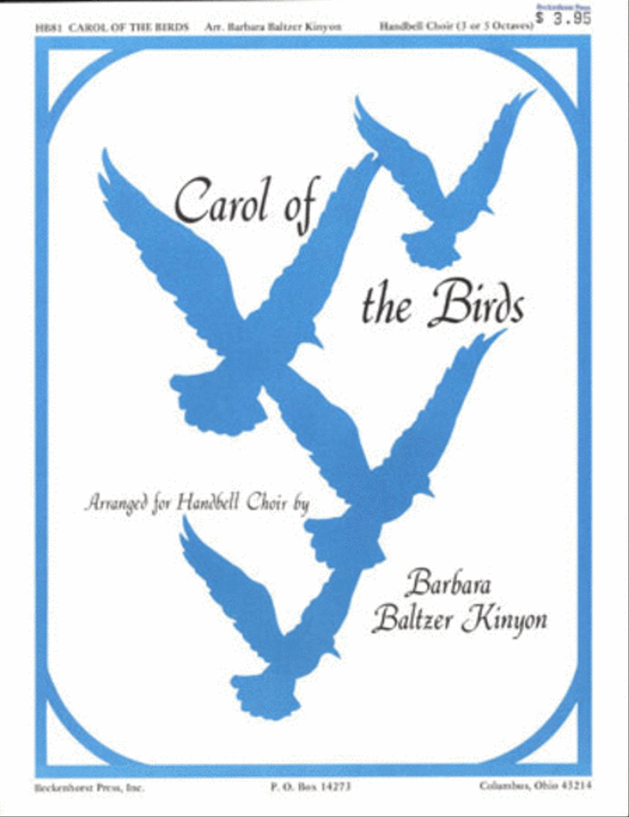 Carol of the Birds by Barbara Kinyon 5-Octaves - Sheet Music