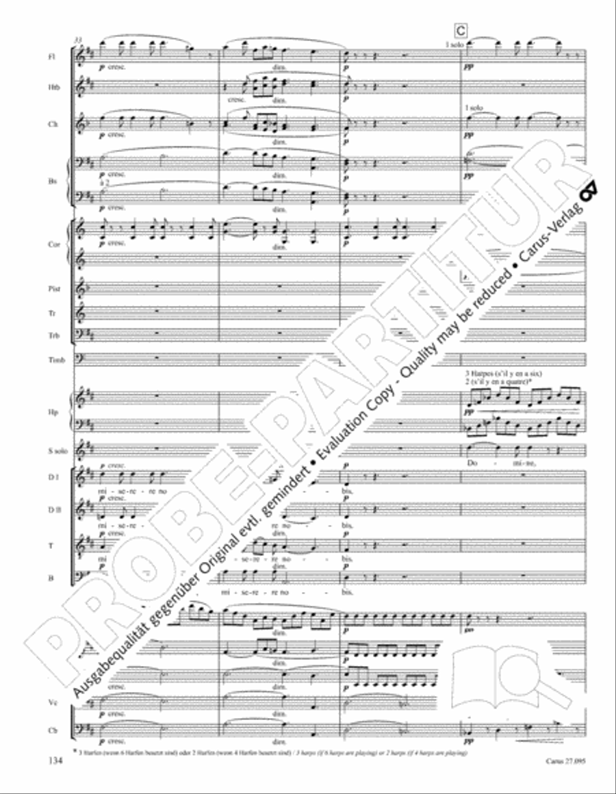Messe solennelle de sainte Cecile Messe solennelle de sainte Cecile STB scores gallery preview page 147