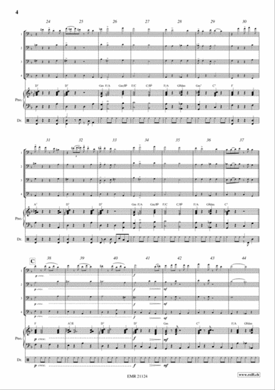 Black Bottom Stomp Cello scores gallery preview page 4