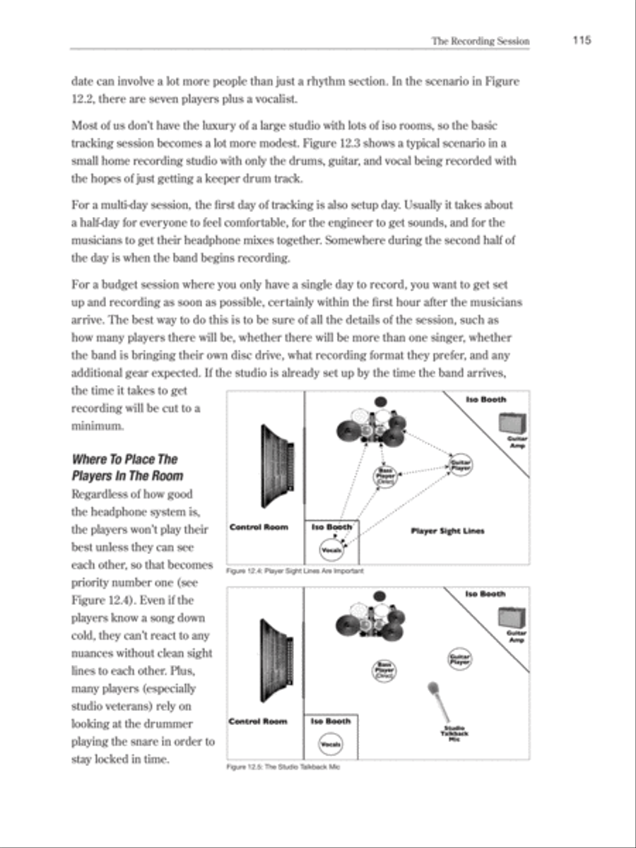 Audio Recording Boot Camp Textbook - Sheet Music page 12