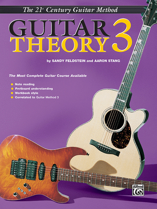 Book cover for Belwin's 21st Century Guitar Theory 3