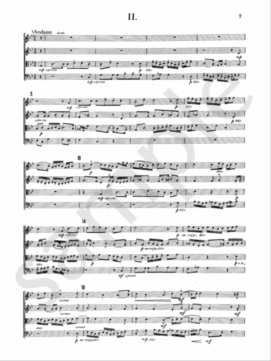 Three Four-part Ricercari 4-Part scores gallery preview page 6