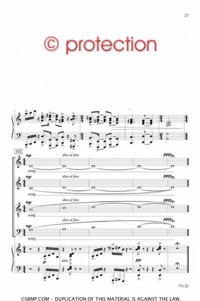 My Spirit Is Uncaged - SATB Octavo image number null