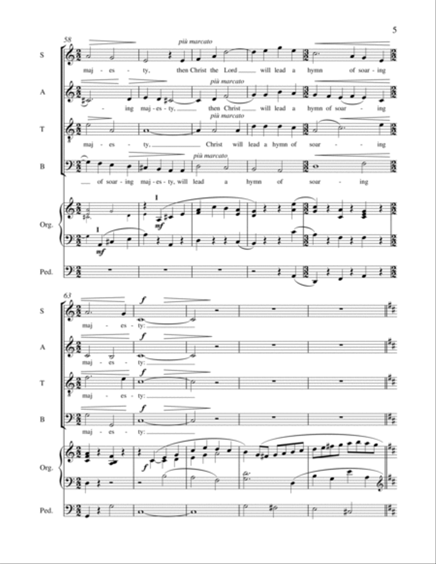 When Music Wakes My Sleeping Heart 4-Part scores gallery preview page 14