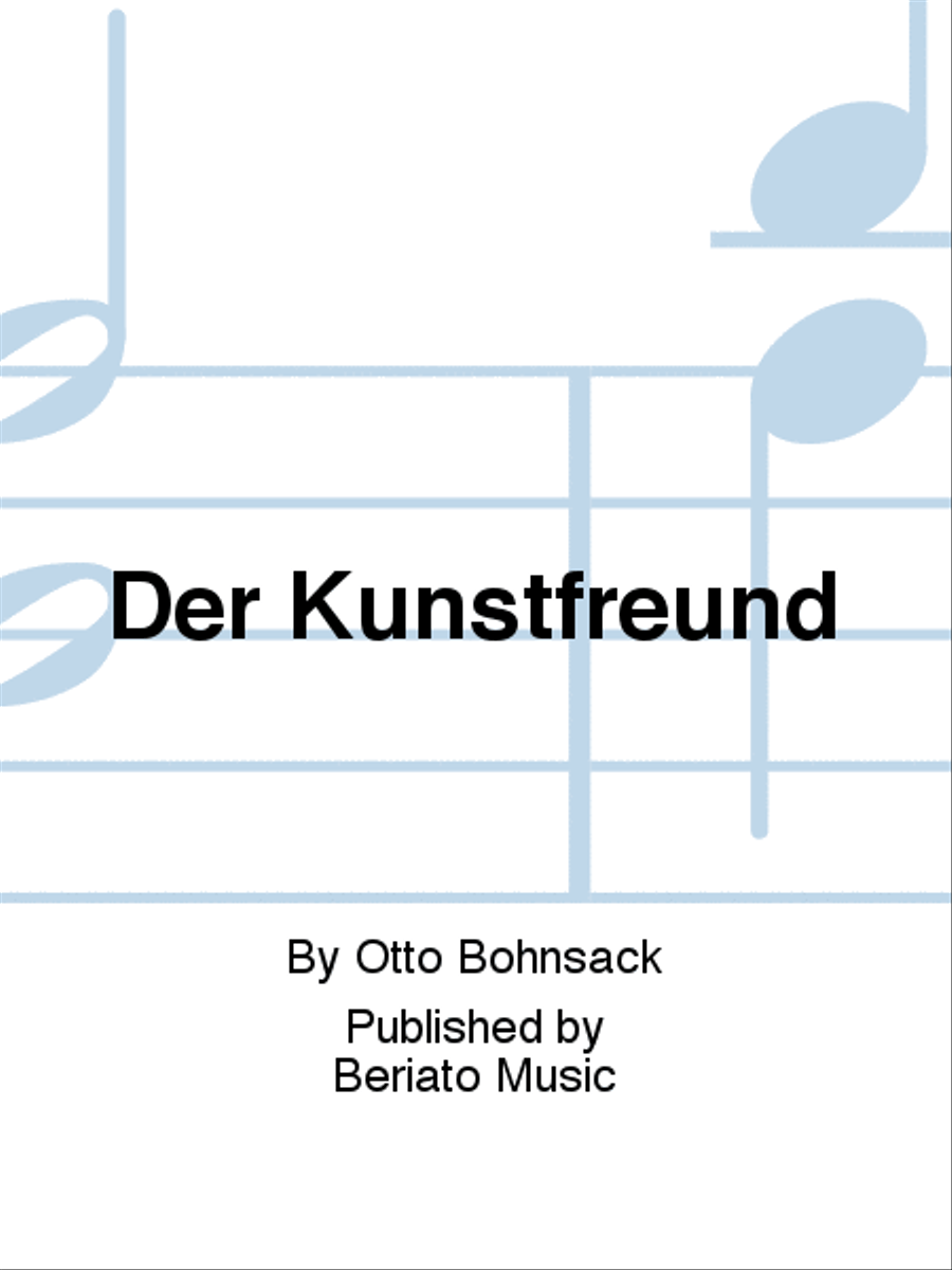 Der Kunstfreund Concert Band scores gallery preview page 1