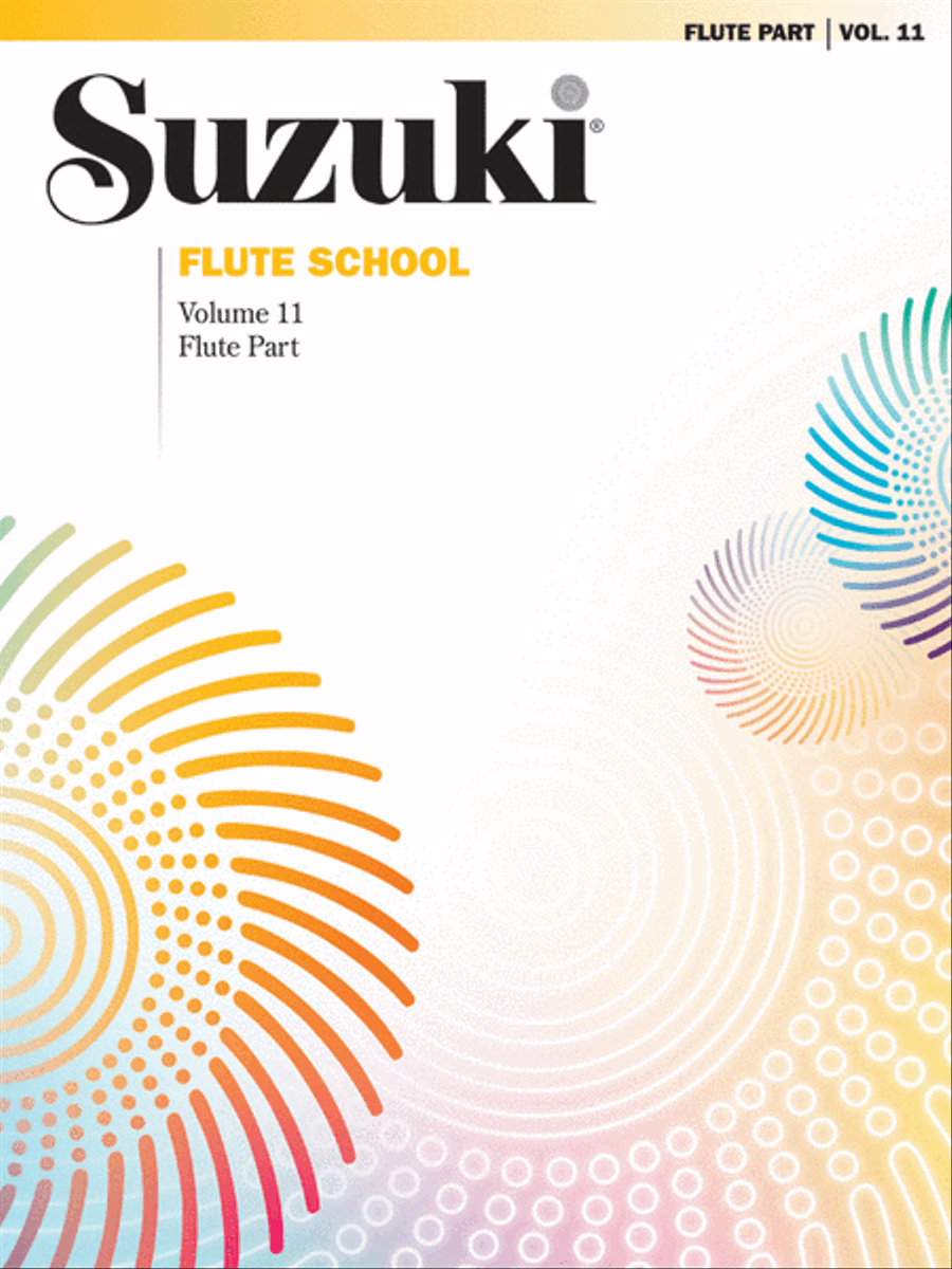 Suzuki Flute School, Volume 11 Flute scores gallery preview page 1