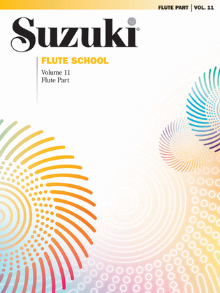 Book cover for Suzuki Flute School, Volume 11
