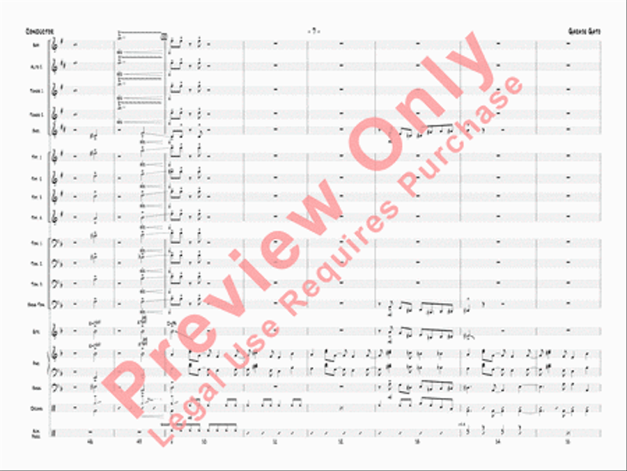 Garaje Gato Jazz Ensemble scores gallery preview page 10
