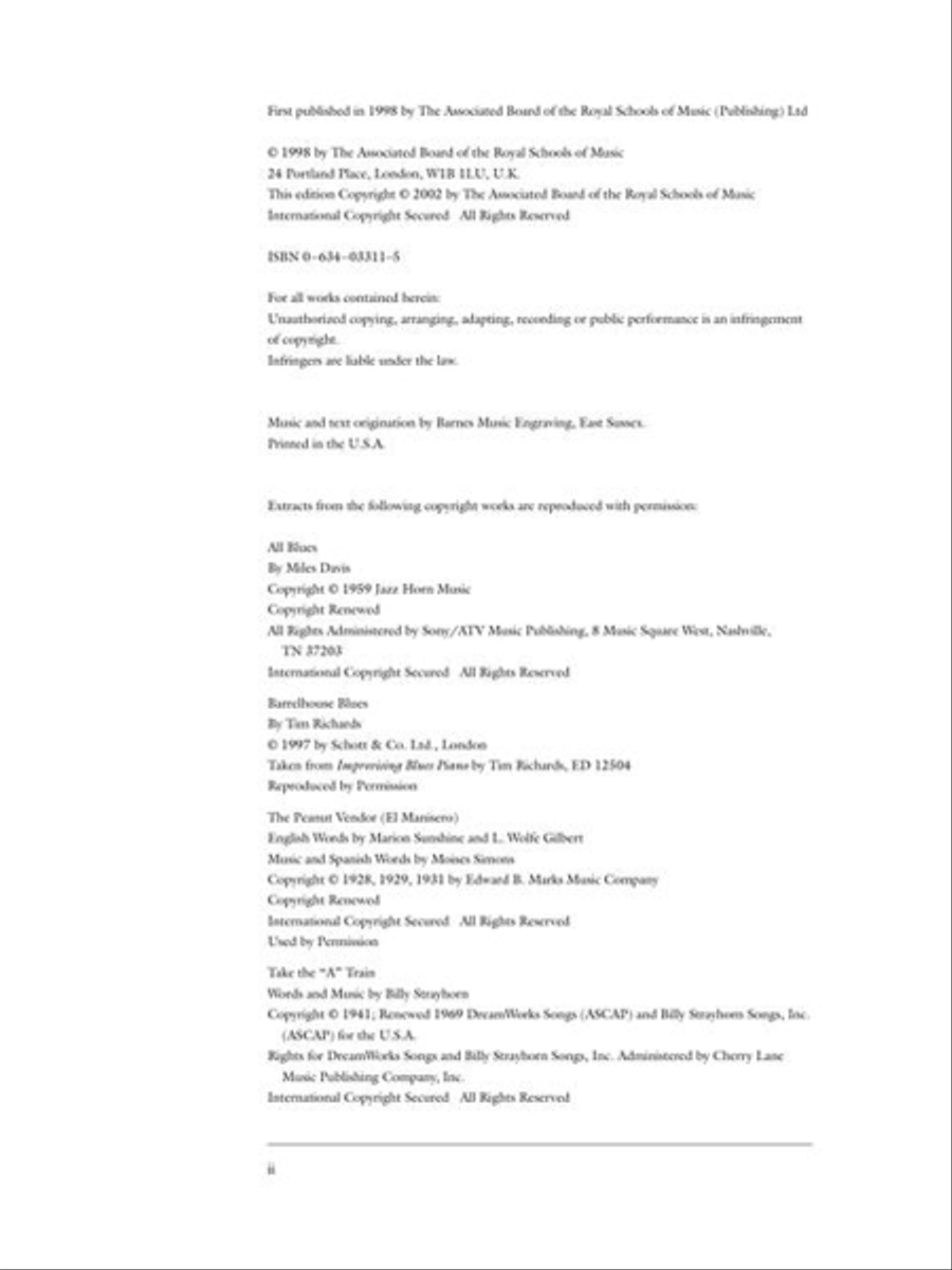 Jazz Piano from Scratch Piano Method scores gallery preview page 3