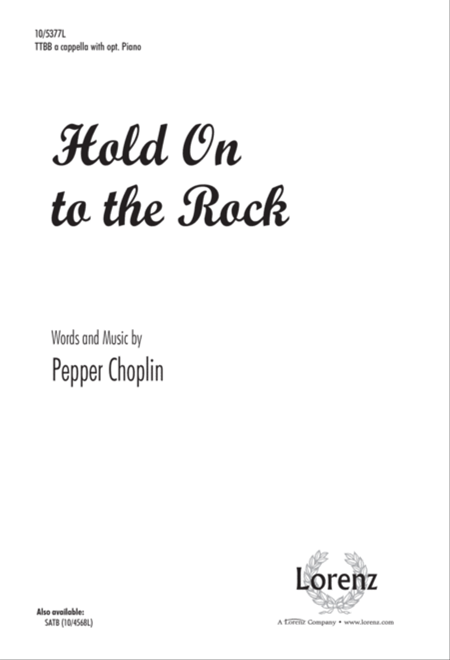 Book cover for Hold On to the Rock