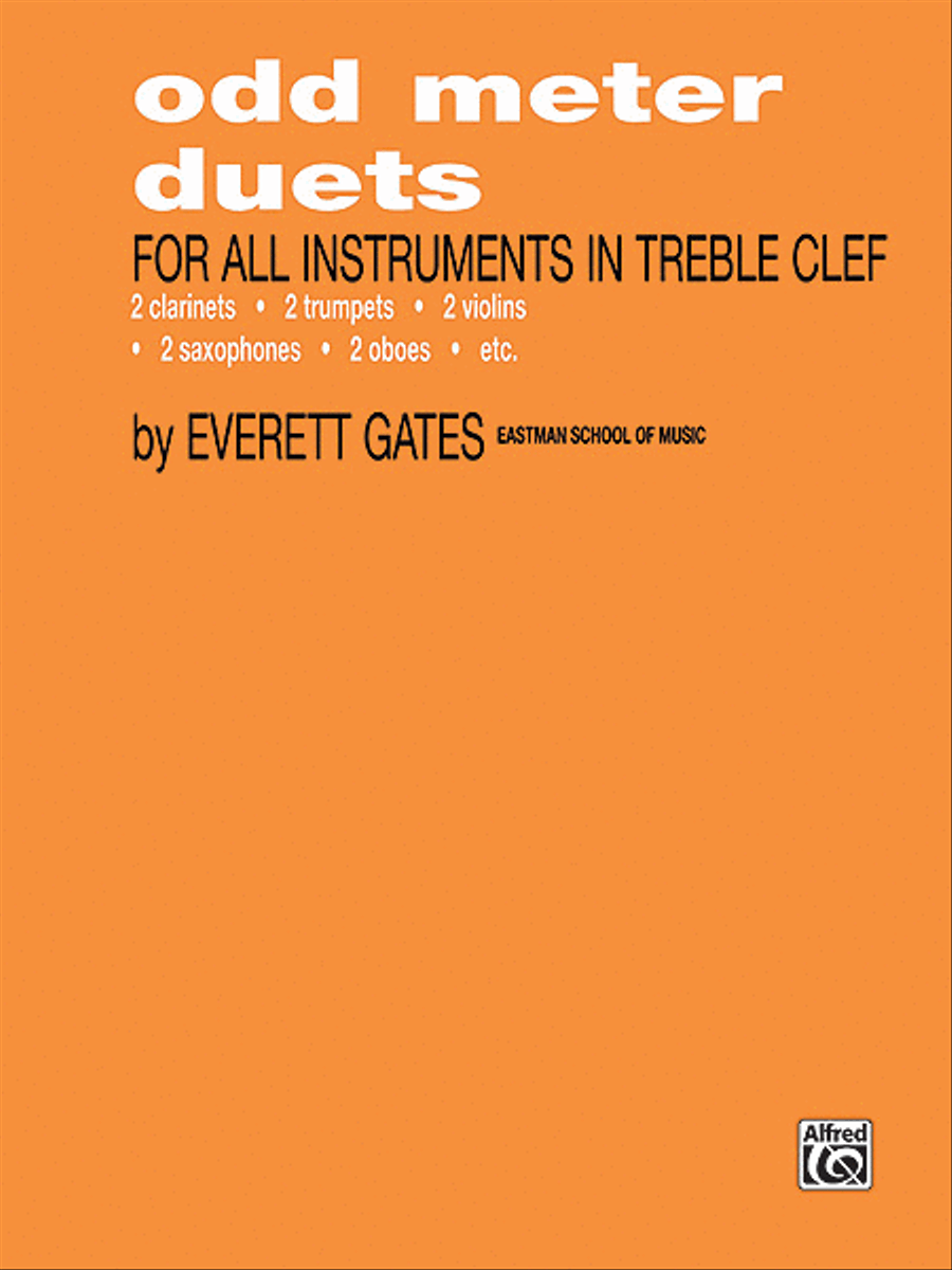 Odd Meter Duets for All Instruments in Treble Clef Small Ensemble scores gallery preview page 1