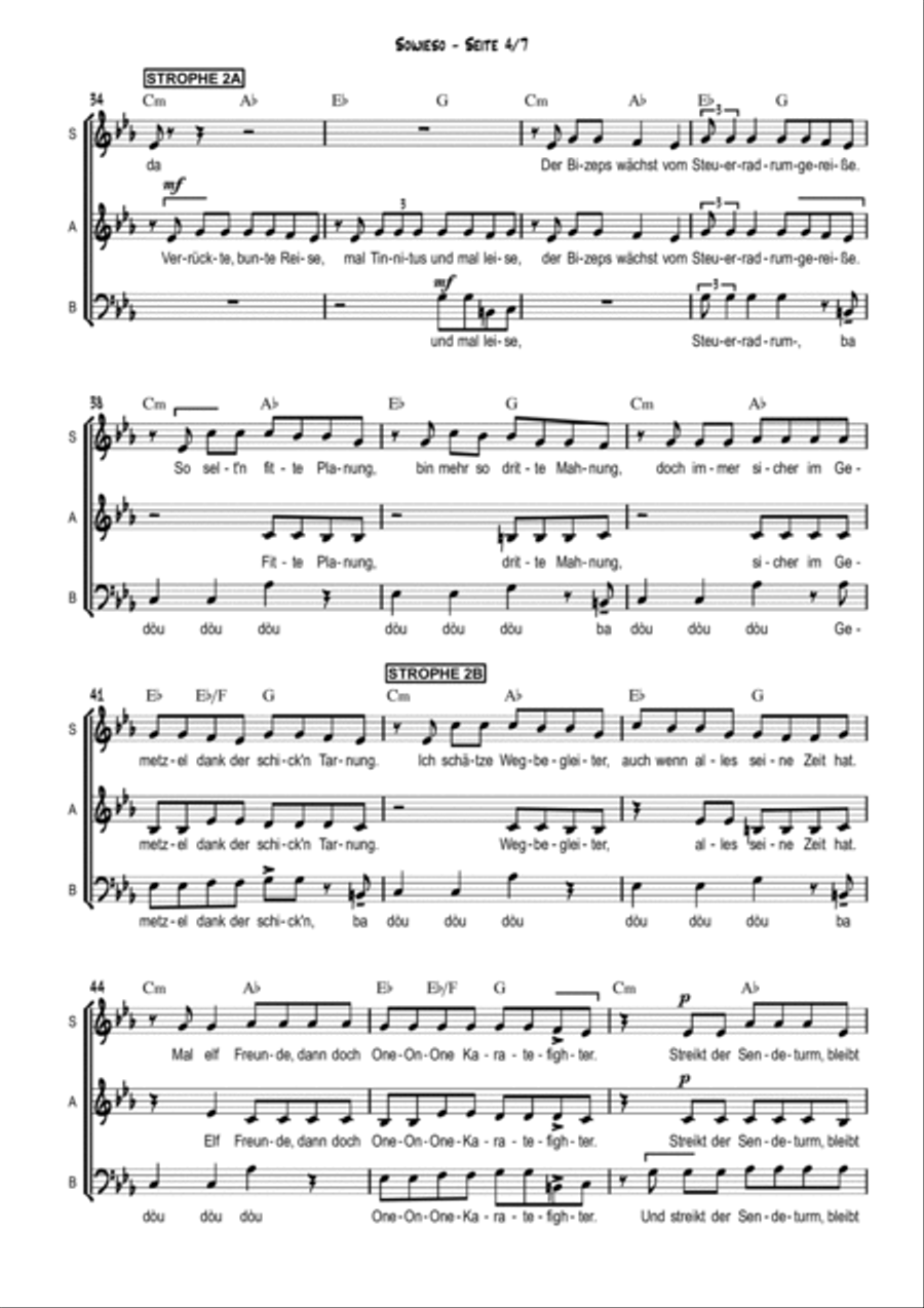 Sowieso 3-Part scores gallery preview page 4