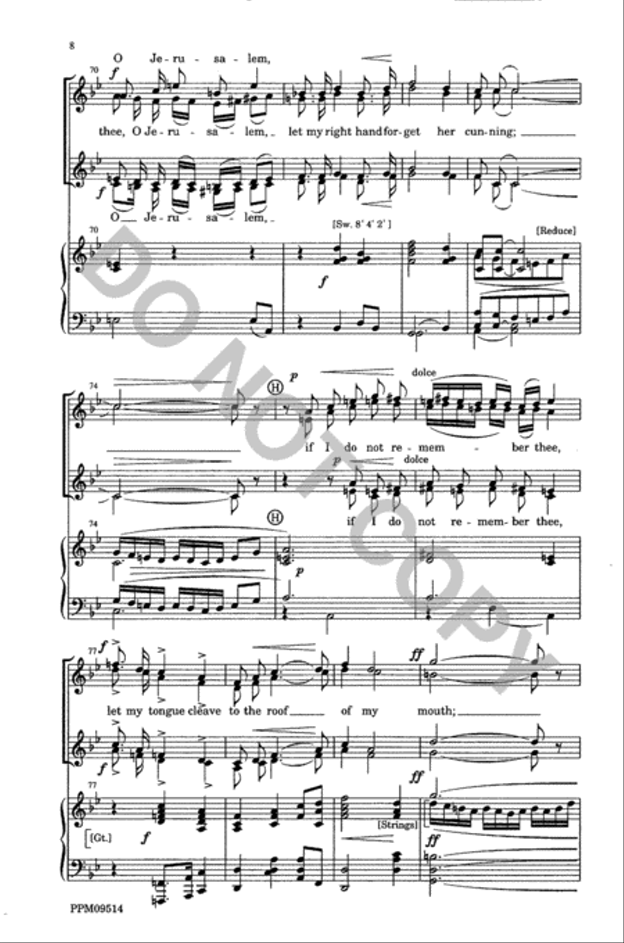 By the Rivers of Babylon SSAA scores gallery preview page 9