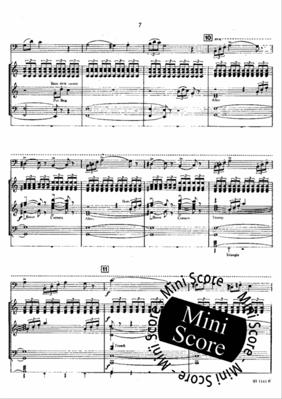 Concert Pour Trombone Concert Pour Trombone Concert Band scores gallery preview page 11