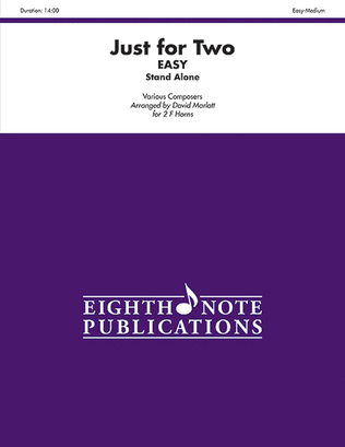 Book cover for Just for Two Easy (stand alone version)
