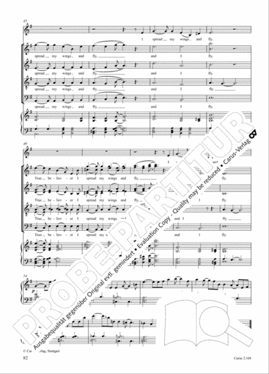 Hallelujah. Gospels and Spirituals for mixed choir Mixed Choir scores gallery preview page 70