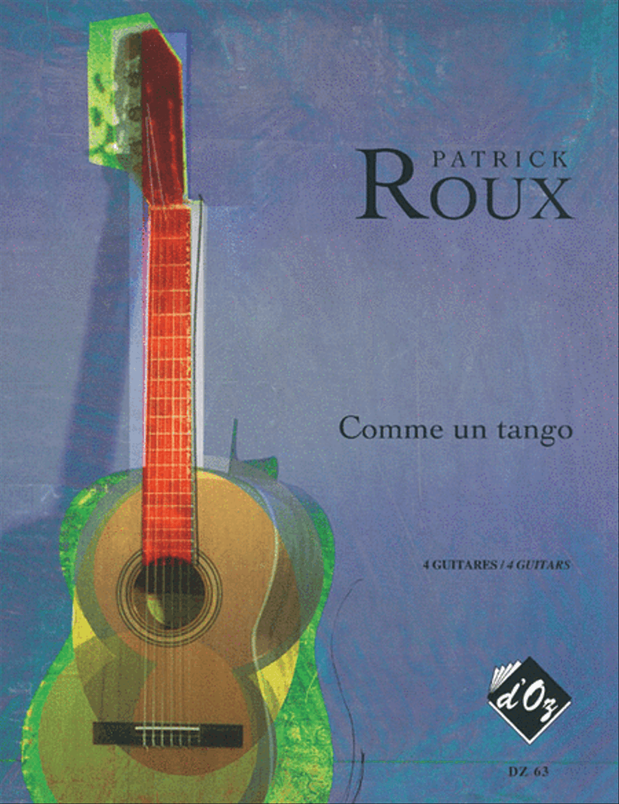Comme un tango Guitar Ensemble scores gallery preview page 1