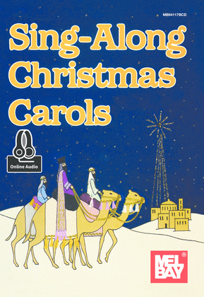 Book cover for Sing-Along Christmas Carols