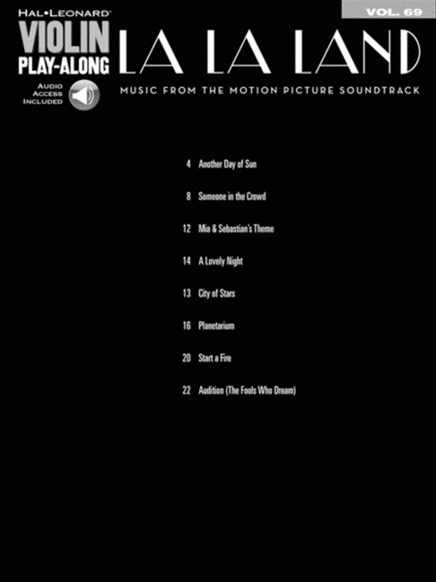 La La Land Violin scores gallery preview page 2