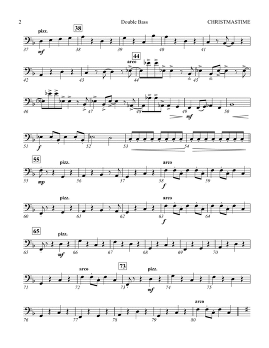 Christmastime (arr. Joseph M. Martin) - Double Bass