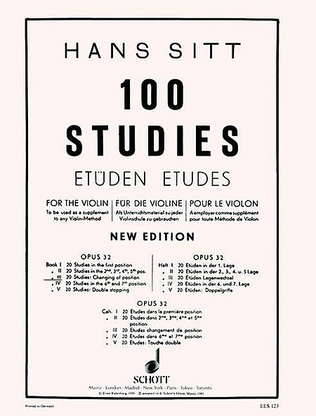 100 Studies, Op. 32 – Book 3