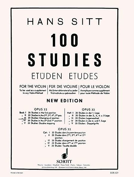 100 Studies, Op. 32 – Book 3