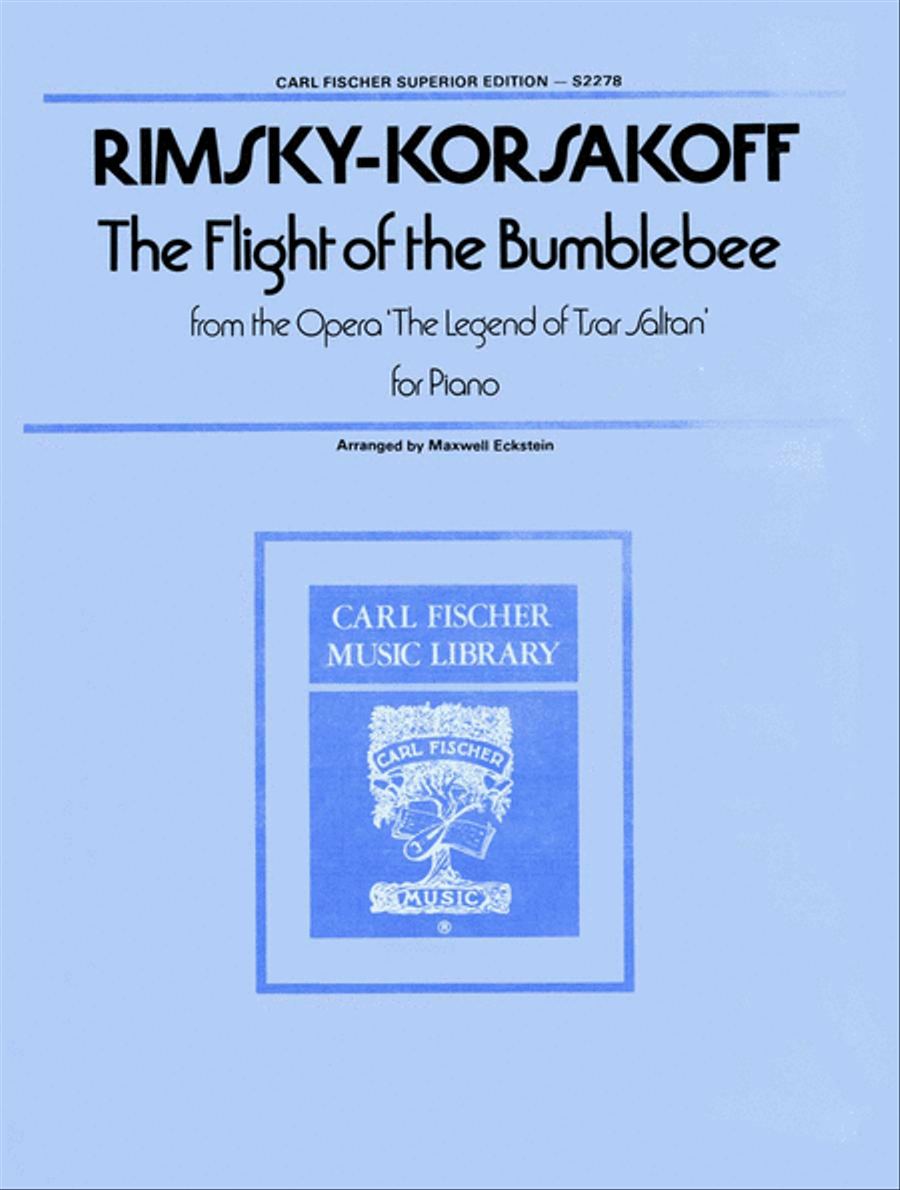 The Flight of the Bumblebee Piano Solo scores gallery preview page 1