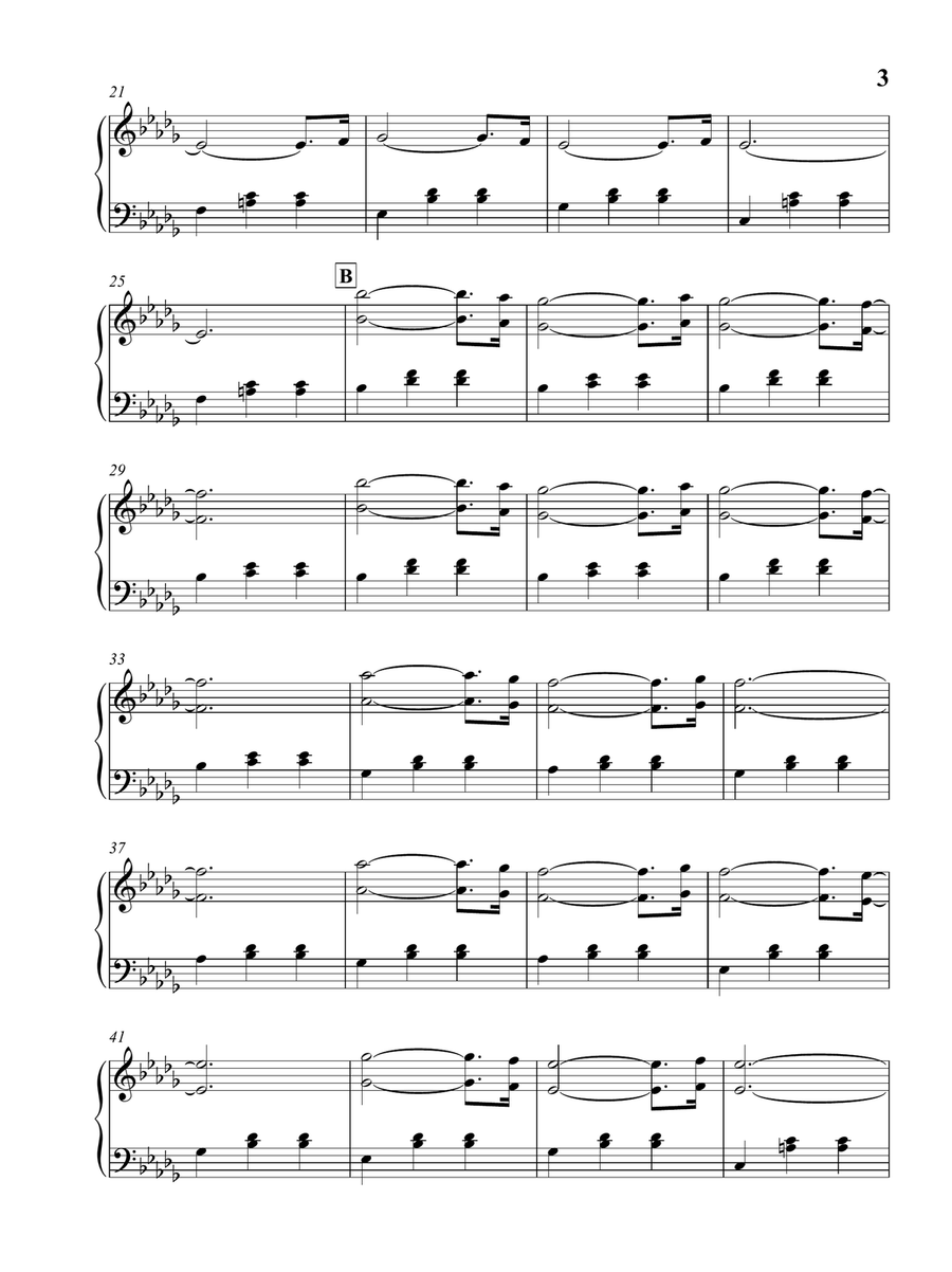 Le Moulin Piano Solo scores gallery preview page 4
