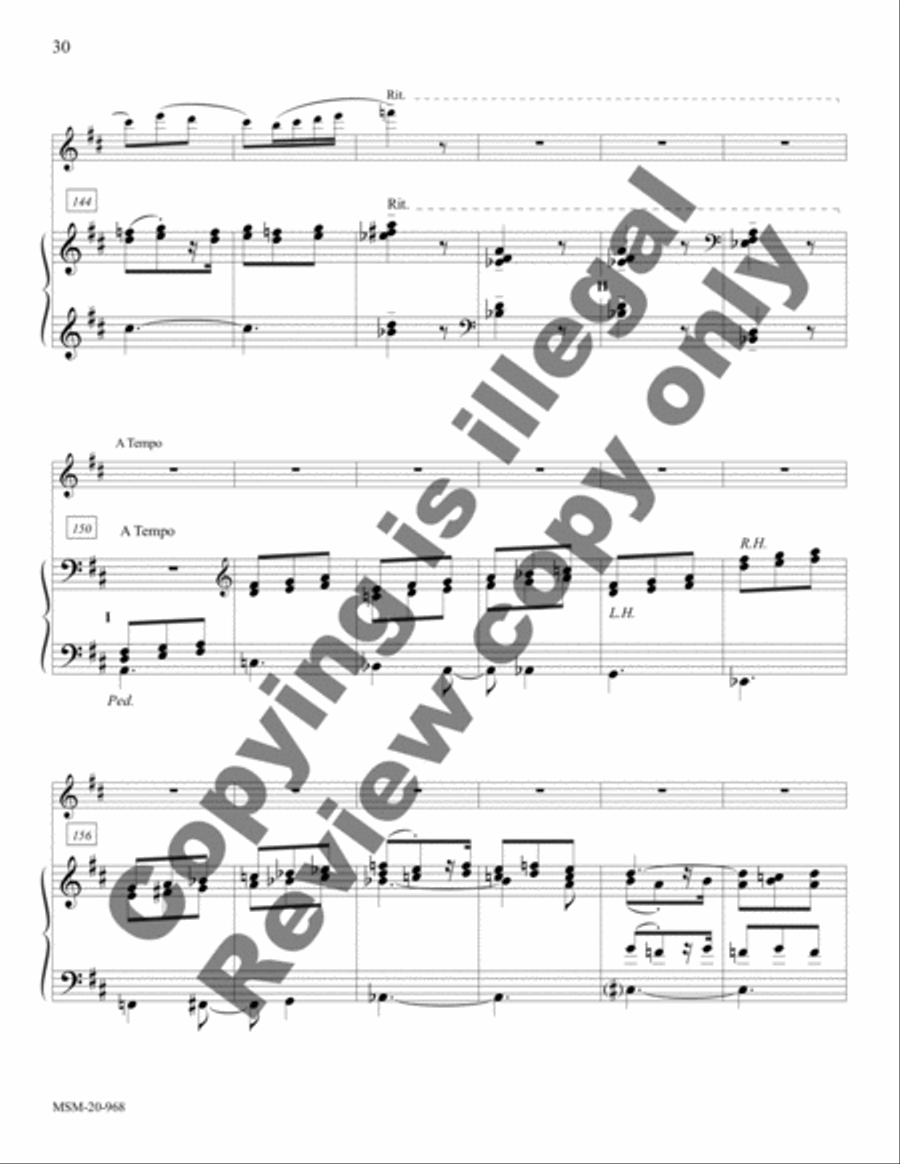 Suite in Classical Style Flute scores gallery preview page 13