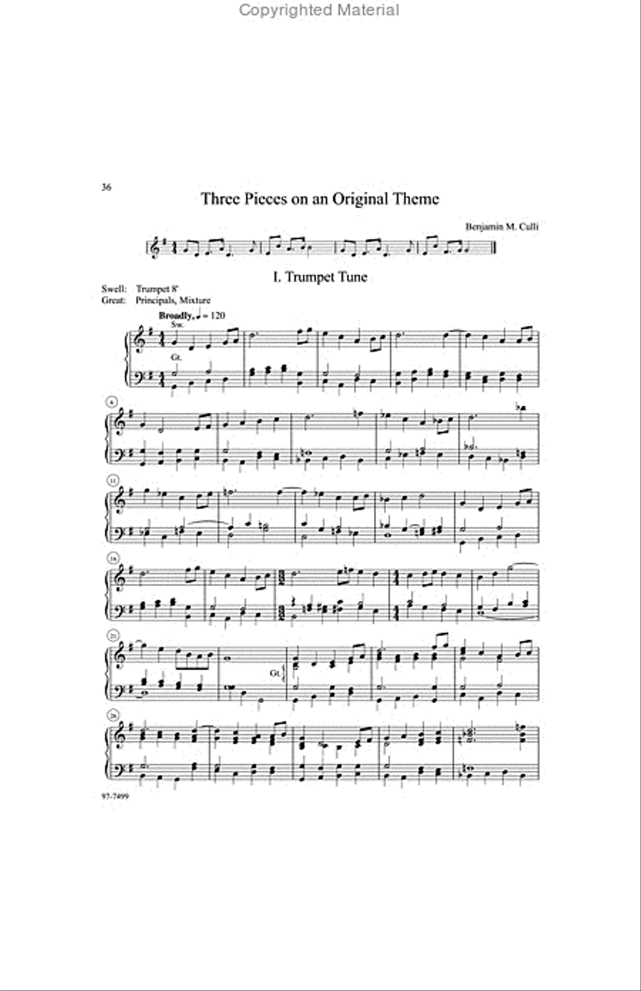 For Manuals Only, Set 2 Organ scores gallery preview page 14
