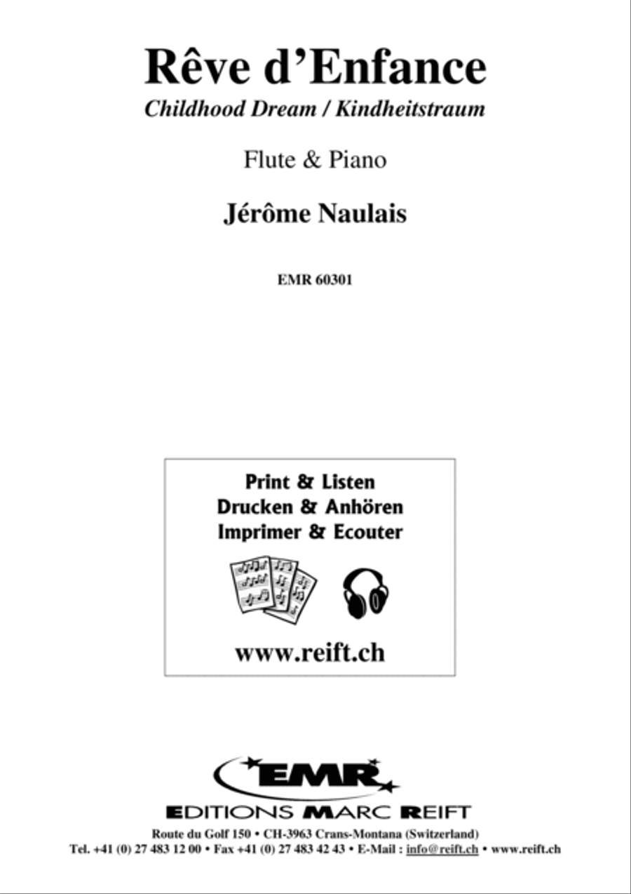 Reve d'Enfance Flute Solo scores gallery preview page 2