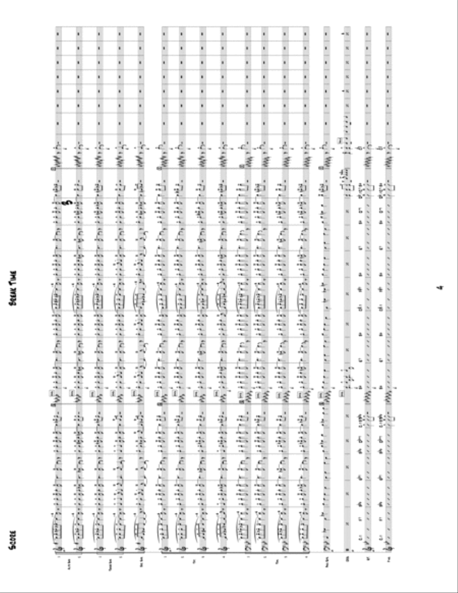 Break Time Break Time Jazz Ensemble scores gallery preview page 4