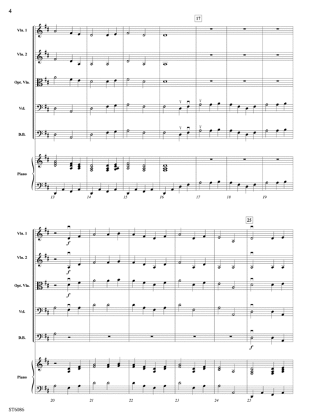 Appalachian Hymn: Score