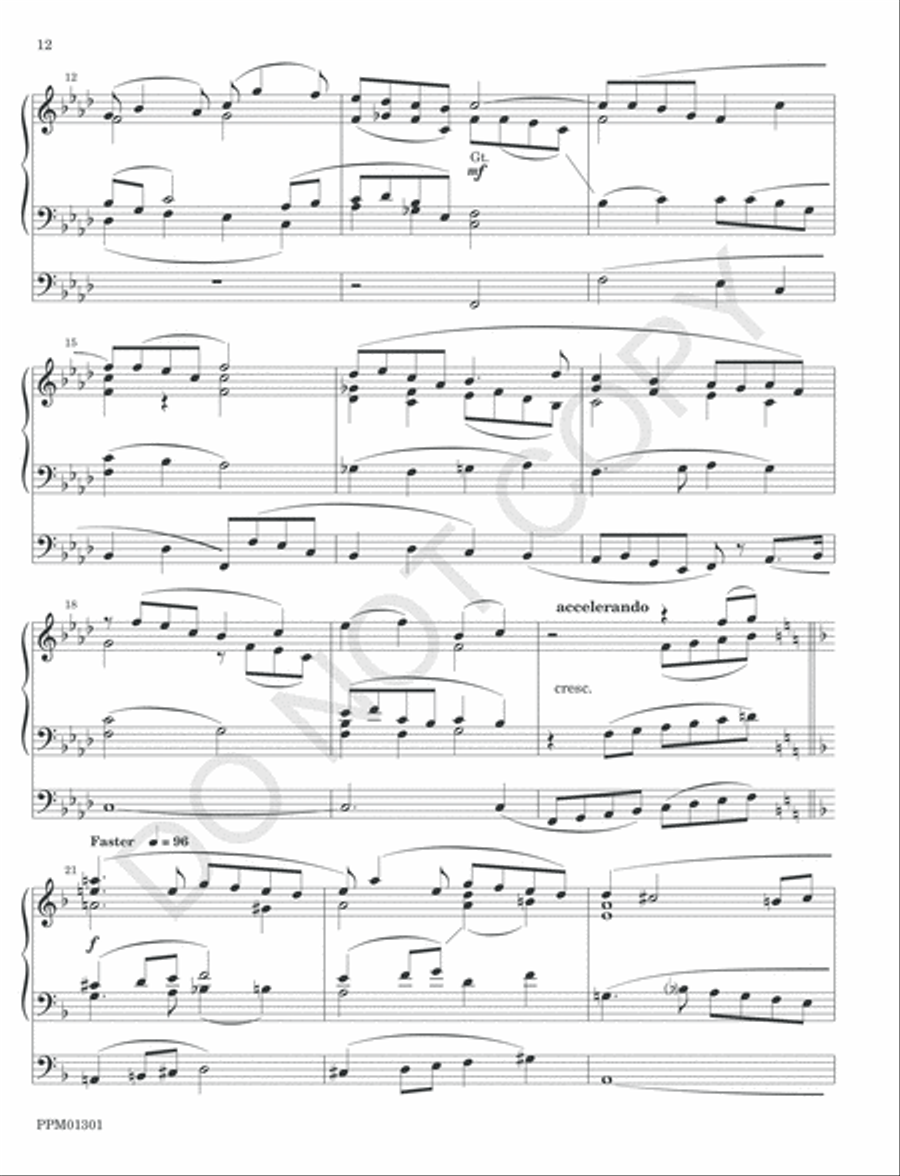 Sonata No. 2 for Organ Sonata No. 2 for Organ Organ Solo scores gallery preview page 15