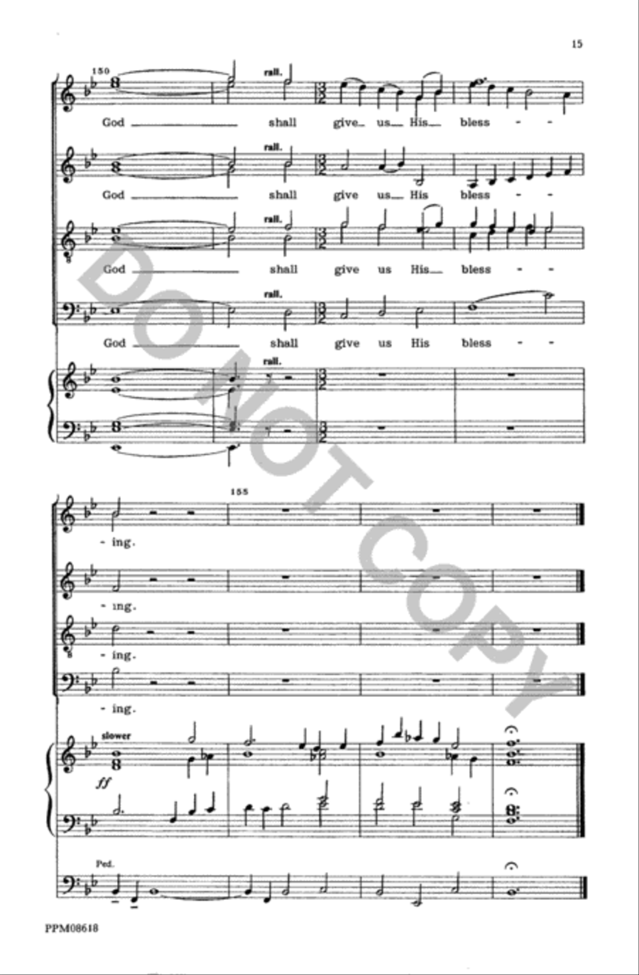 Thou O God Art Praised in Sion Divisi scores gallery preview page 16