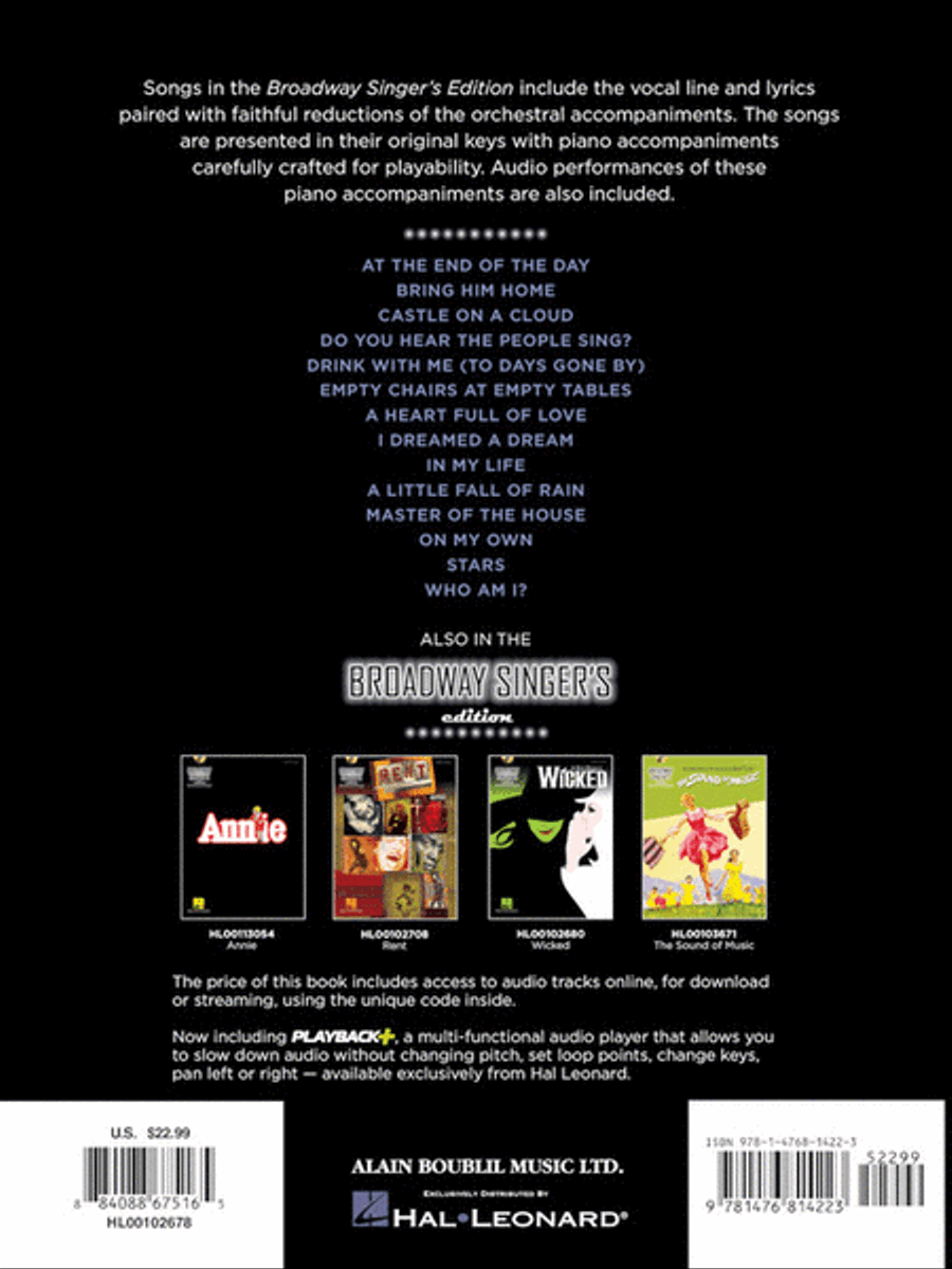 Les Misérables Voice scores gallery preview page 7