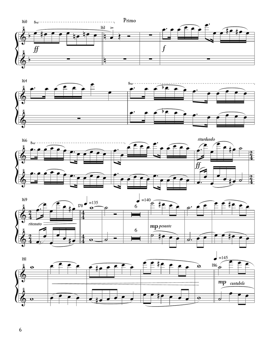 Classical Music Mashups I, II & III (20% Discount!) Piano Trio scores gallery preview page 6