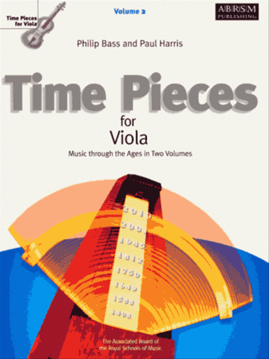 Time Pieces for Viola, Volume 2 Viola scores gallery preview page 1