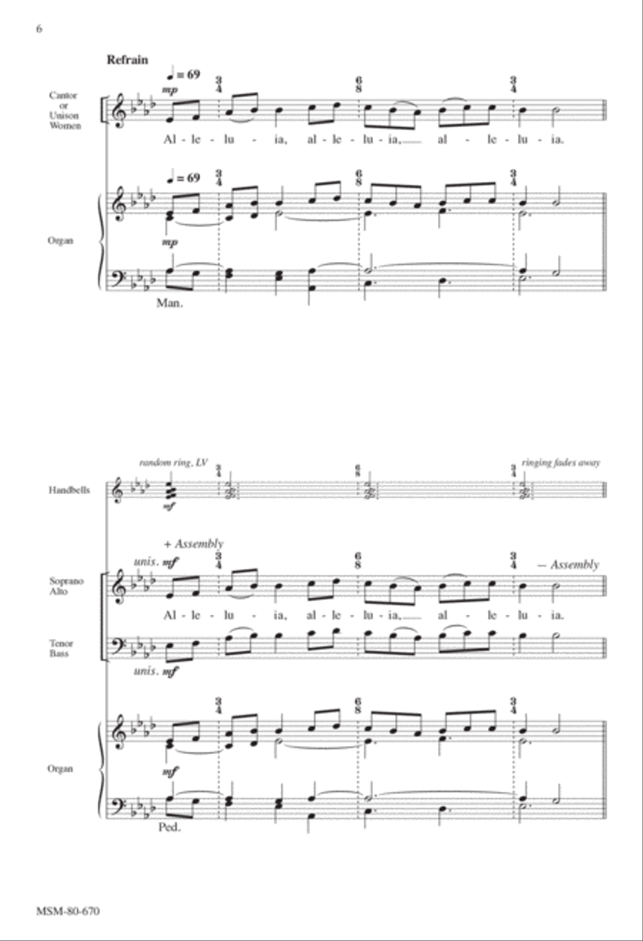 My Heart Is Ready 4-Part scores gallery preview page 4