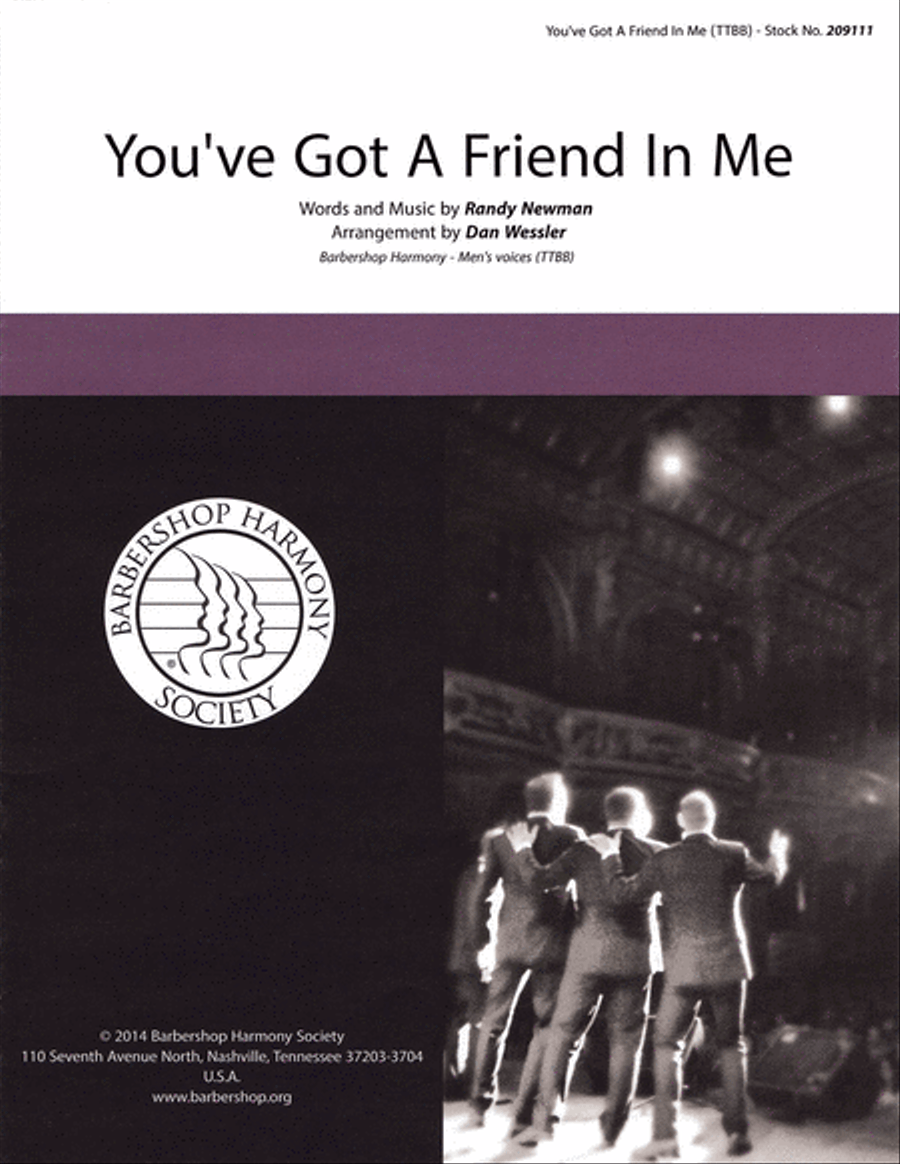 Book cover for You've Got a Friend in Me