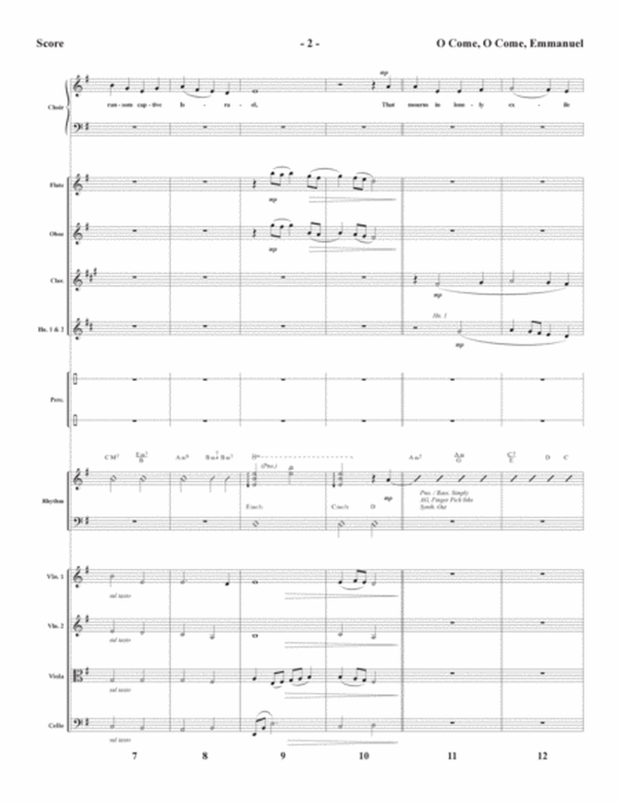 The Thrill of Hope (A New Service of Lessons and Carols) - Full Score