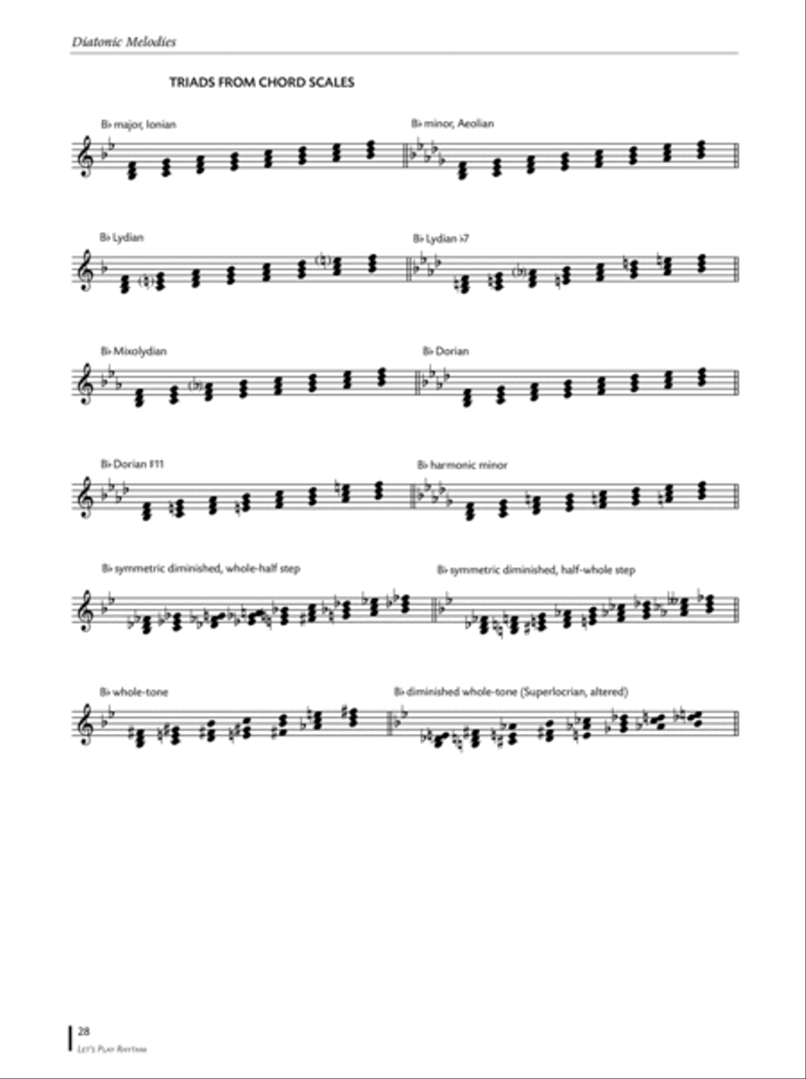 Let's Play Rhythm, Volume 2 Clarinet scores gallery preview page 8