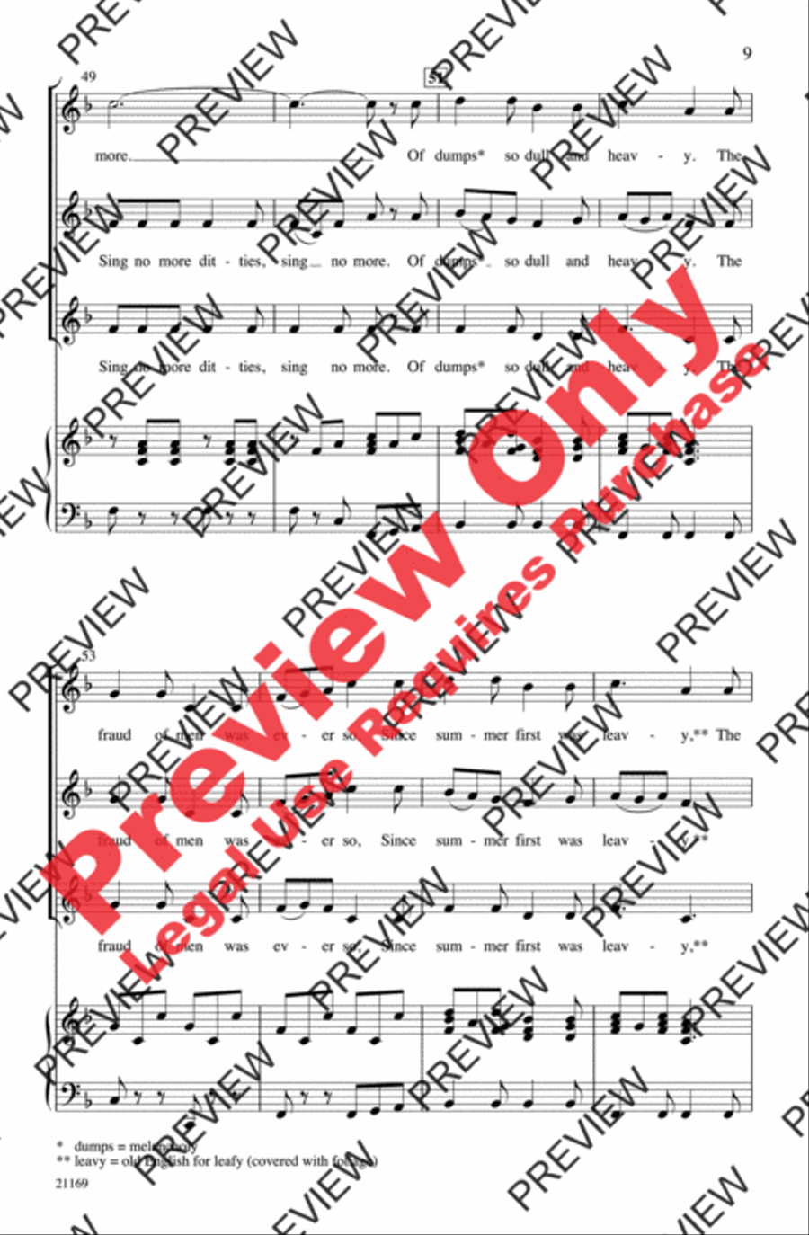 Sigh No More, Ladies Sigh No More, Ladies SSA scores gallery preview page 9
