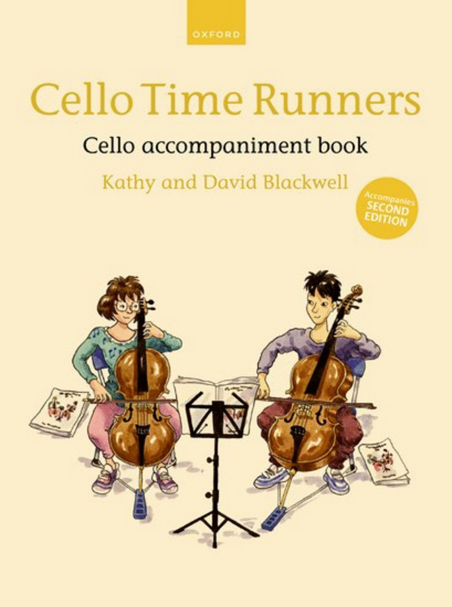 Cello Time Runners Cello accompaniment book (for Second Edition) String Methods scores gallery preview page 1