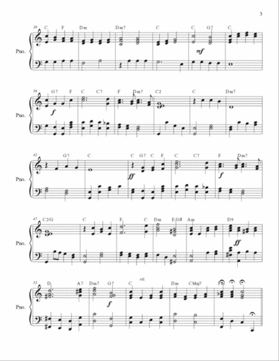 Catholic Youth Hymns for Piano Solo Intermediate Piano Solo scores gallery preview page 3