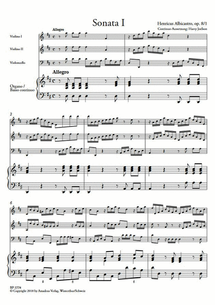 Triosonatas op. 8/1-3 Vol. 1
