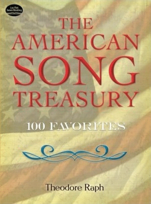 Book cover for American Song Treasury 100 Favourites