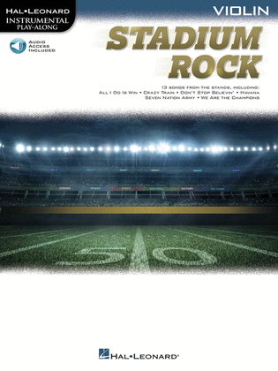Book cover for Stadium Rock for Violin