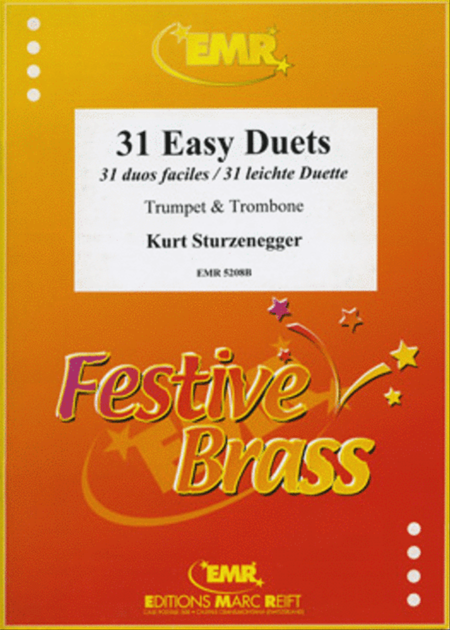 31 Duos Faciles Brass Ensemble - Sheet Music