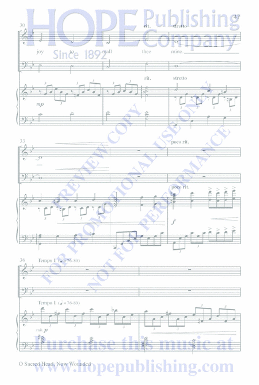 Who Is Jesus? 4-Part scores gallery preview page 51